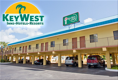 Key West Inn Key Largo postcard image